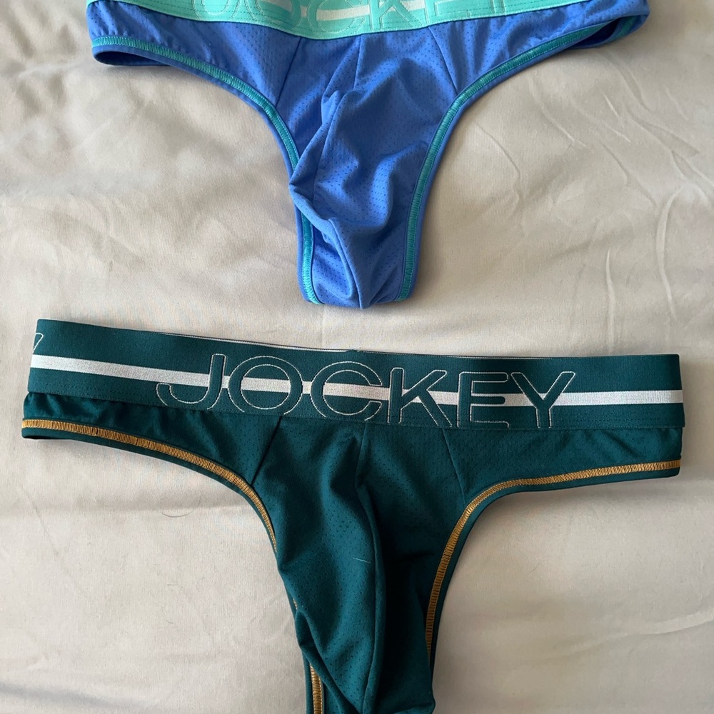 Lot of 2 men’s Jockey thongs